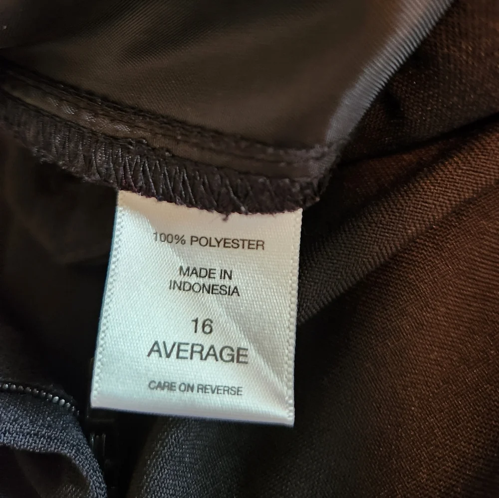 New York & Company Black Women's Dress Pants - Hook & Zip Closure - Picture 10 of 11